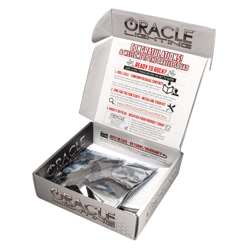 Oracle 20-21 GMC Sierra 2500/3500 HD RGB+W Headlight DRL Upgrade Kit - ColorSHIFT 2 NO RETURNS