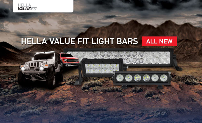 Hella Value Fit Design 51in - 300W LED Light Bar - Combo Beam