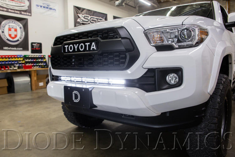 Diode Dynamics 16-21 Toyota Tacoma SS30 Stealth Lightbar Kit - White Flood