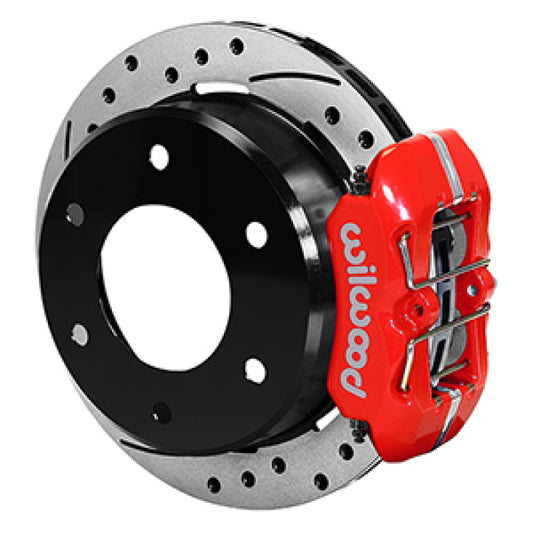 Wilwood 63-87 C10/C15 DynaPro FDPLP Red Calipers 11in x .81in D/S  Rotors 6-Lug Rear Disc Brake Kit