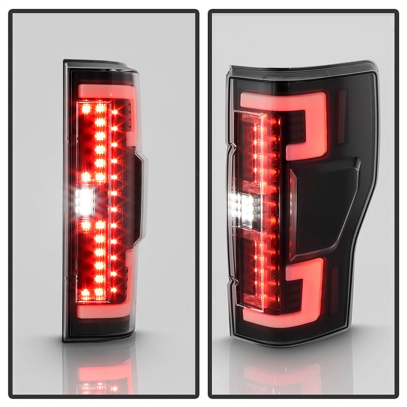 Spyder 20-21 Ford F250 Superduty LED Tail Lights - Black (ALT-YD-FS20HAL-LED-BK)