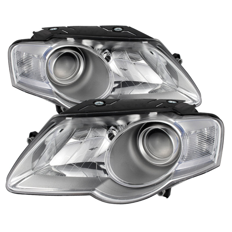 Xtune Volkswagen Passat 06-10 (Halogen Only) Projector Headlights Chrome HD-JH-VWPAT06-C