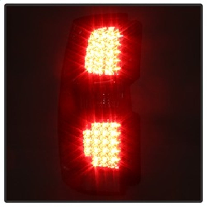 Xtune Chevy Suburban/GMC Yukon/Yukon Denali 07-14 LED Tail Lights Smoked ALT-JH-CSUB07-LED-G2-SM