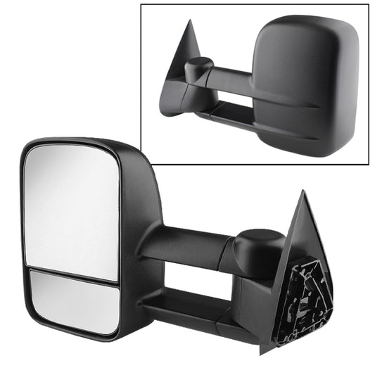 Xtune Chevy Silverado 99-06 Manual Extendable Manual Adjust Mirror Left MIR-CSIL03-MA-L